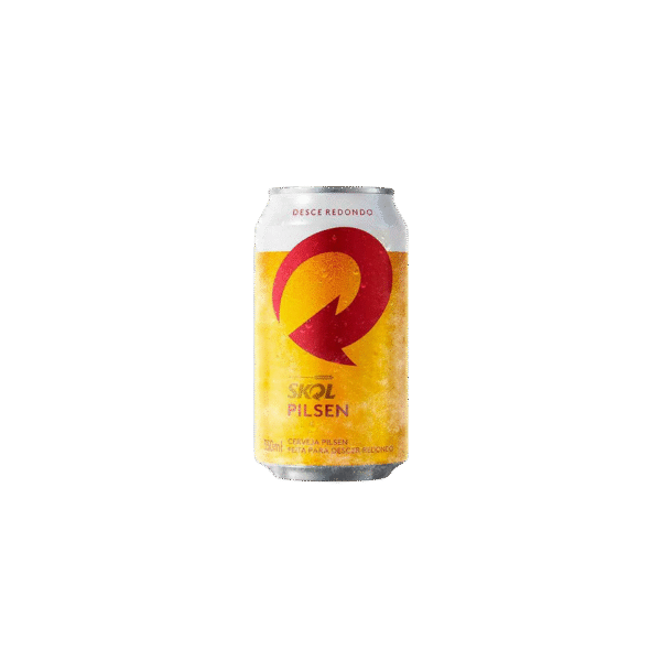 Cerveja Skol Pilsen Lata 350 ml