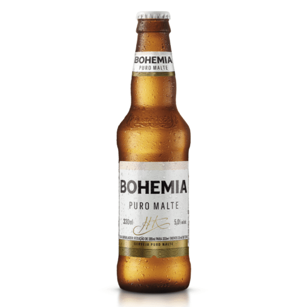 Cerveja Bohemia Puro Malte Long Neck 330 ml